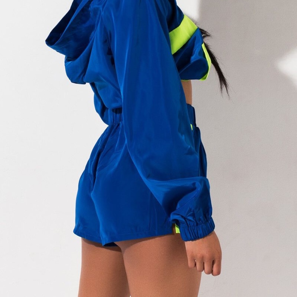 Color Block Athletic Short - Picture 3 of 5